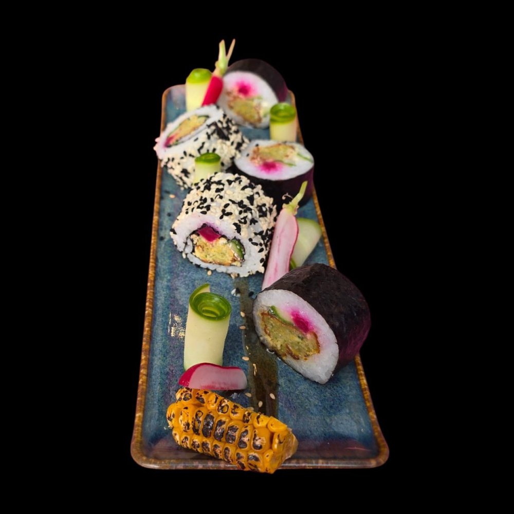 Tussengerecht Falafel sushi