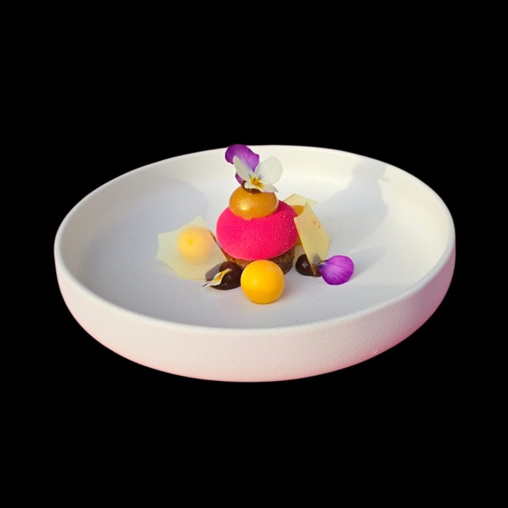 Nagerecht Aardbeienmousse Yalla Fallafel