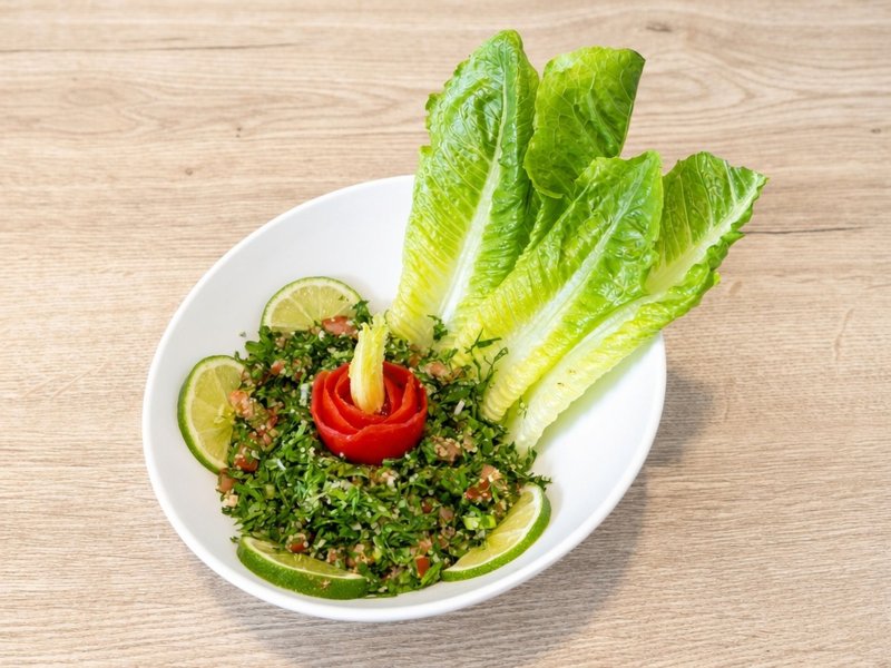 Tabouleh salade Yalla Fallafel Den Bosch