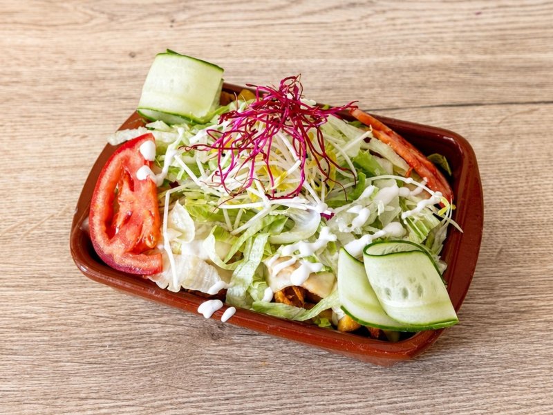 Yalla vegetarische kapsalon Yalla Fallafel Den Bosch
